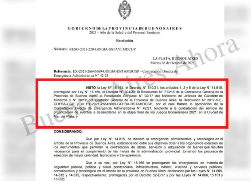 Autorizan la compra directa por $41.067.489 para Tiempo Beta S.R.L