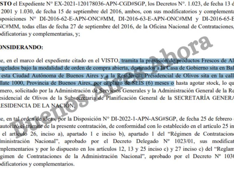 La licitación fue publicada en el sitio de compras del Gobierno.