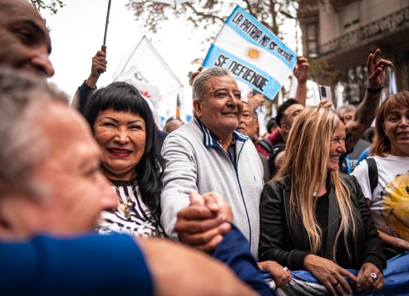 El secretario general de SEOCA Zona Oeste, Julio Rubén Ledesma.