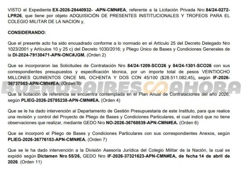 VIDEO | El Gobierno destina 28 millones a ceremonial mientras el bolsillo militar sigue en crisis