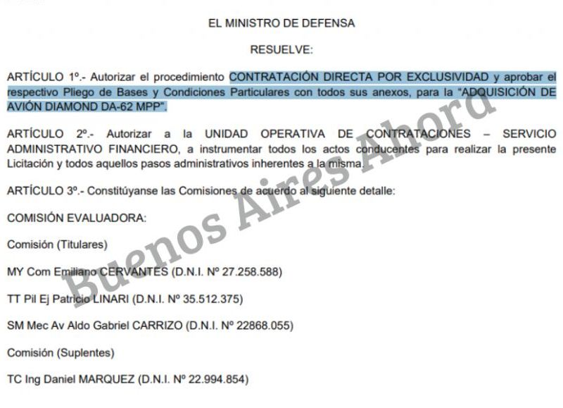 El pliego licitatorio fue firmado en diciembre pasado y la apertura de sobres se realizó este lunes 2 de enero.