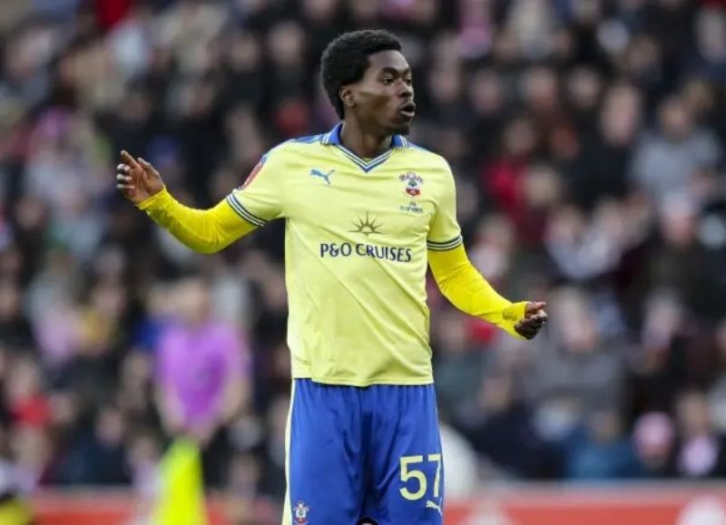 Sufianu Sillah Dibaga debutó en la FA Cup con el Southampton FC