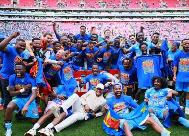 Selección de República Democrática del Congo vuelve al Mundial tras 52 años y el país lo celebra con feriado