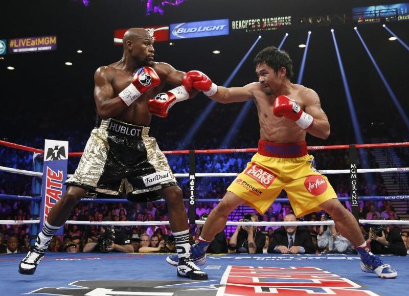 La revancha entre Floyd Mayweather y Manny Pacquiao, en duda por una cláusula