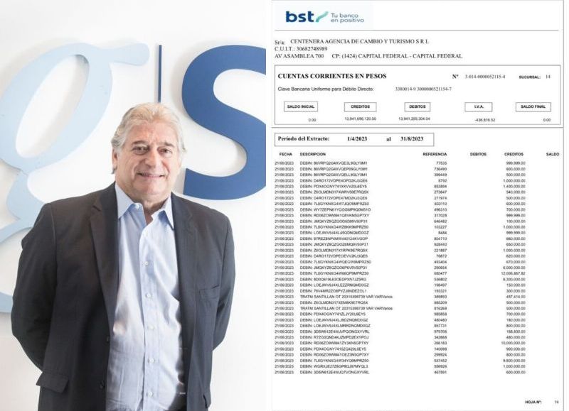 La firma Centenera Agencia de Turismo SRL ha declarado públicamente que Banco BTS retiró millones de dólares de sus cuentas sin autorización.