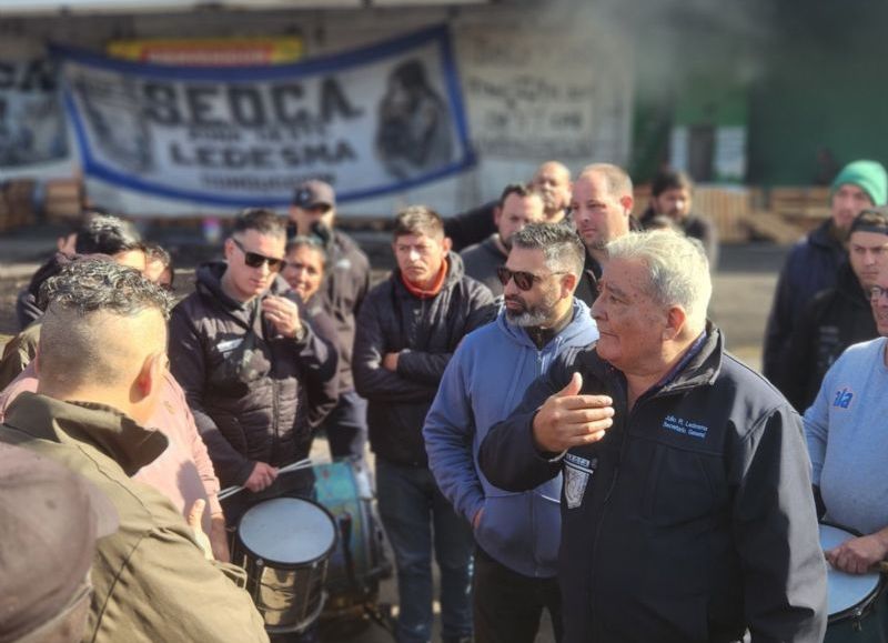 El secretario General del SEOCA, Julio Rubén Ledesma.