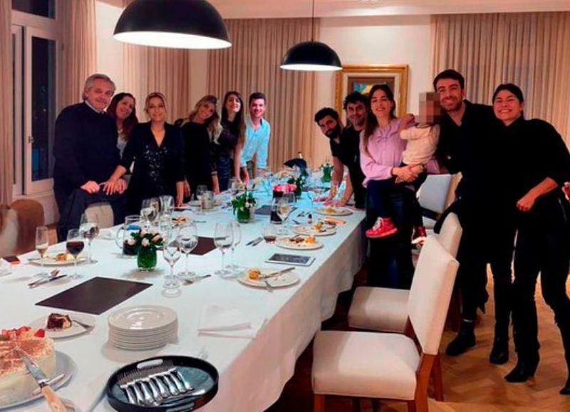 La imagen de la famosa "reunión".